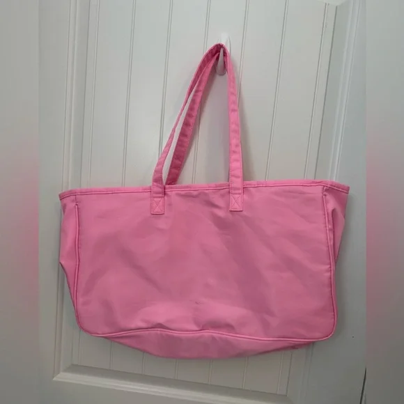 Pink Tote Bag with Colorful 'YAY FOR VACAY' Design simply southern - Picture 6 of 8